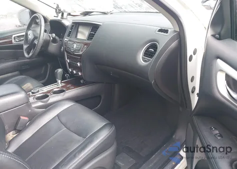 2015 Nissan Pathfinder Sl из США, поврежденный, VIN 5N1AR2MM0FC696879